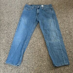 Women's Straight Leg Blue Jeans